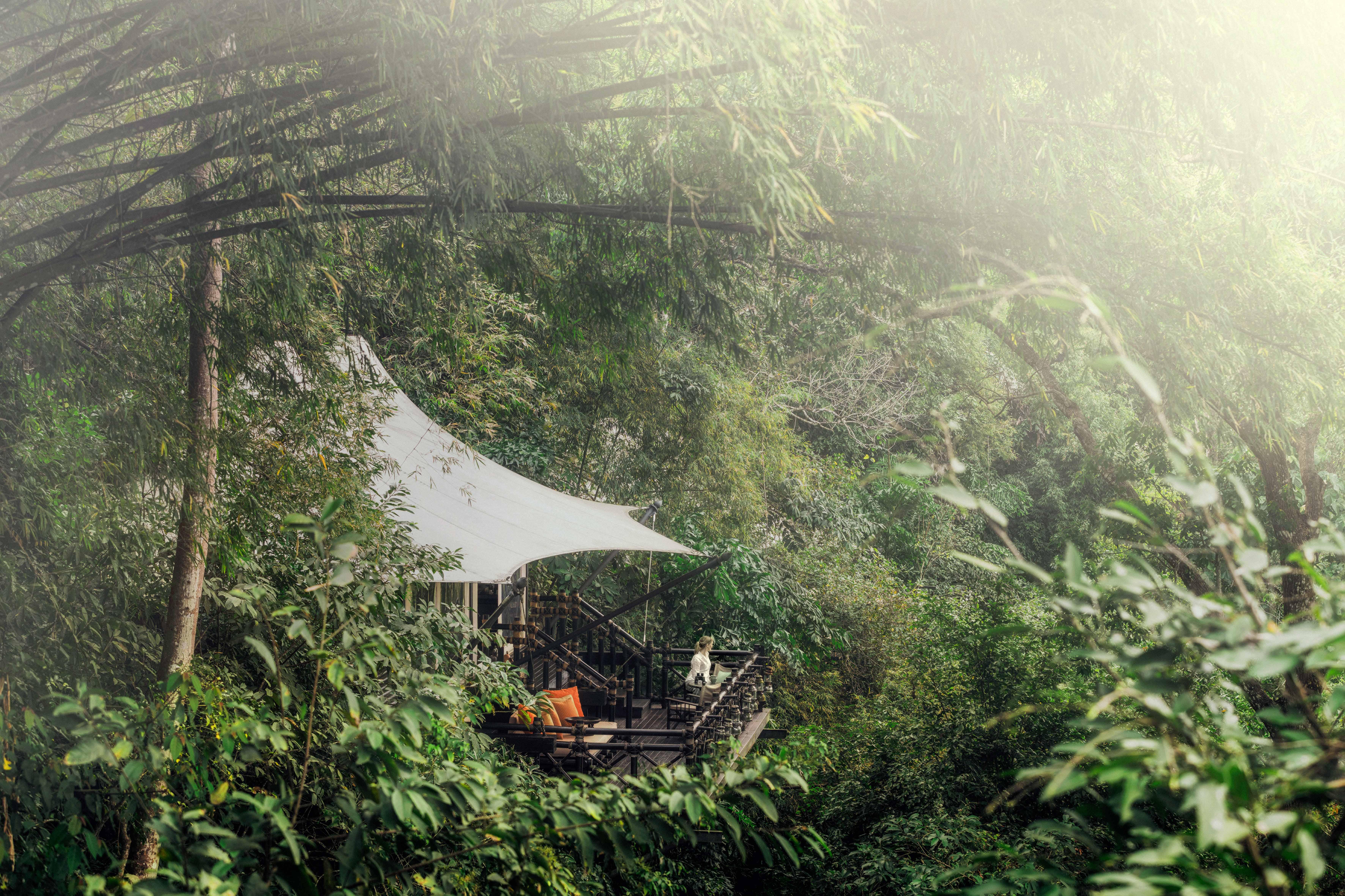 Four Seasons Tented Camp Золотой Треугольник Экстерьер фото