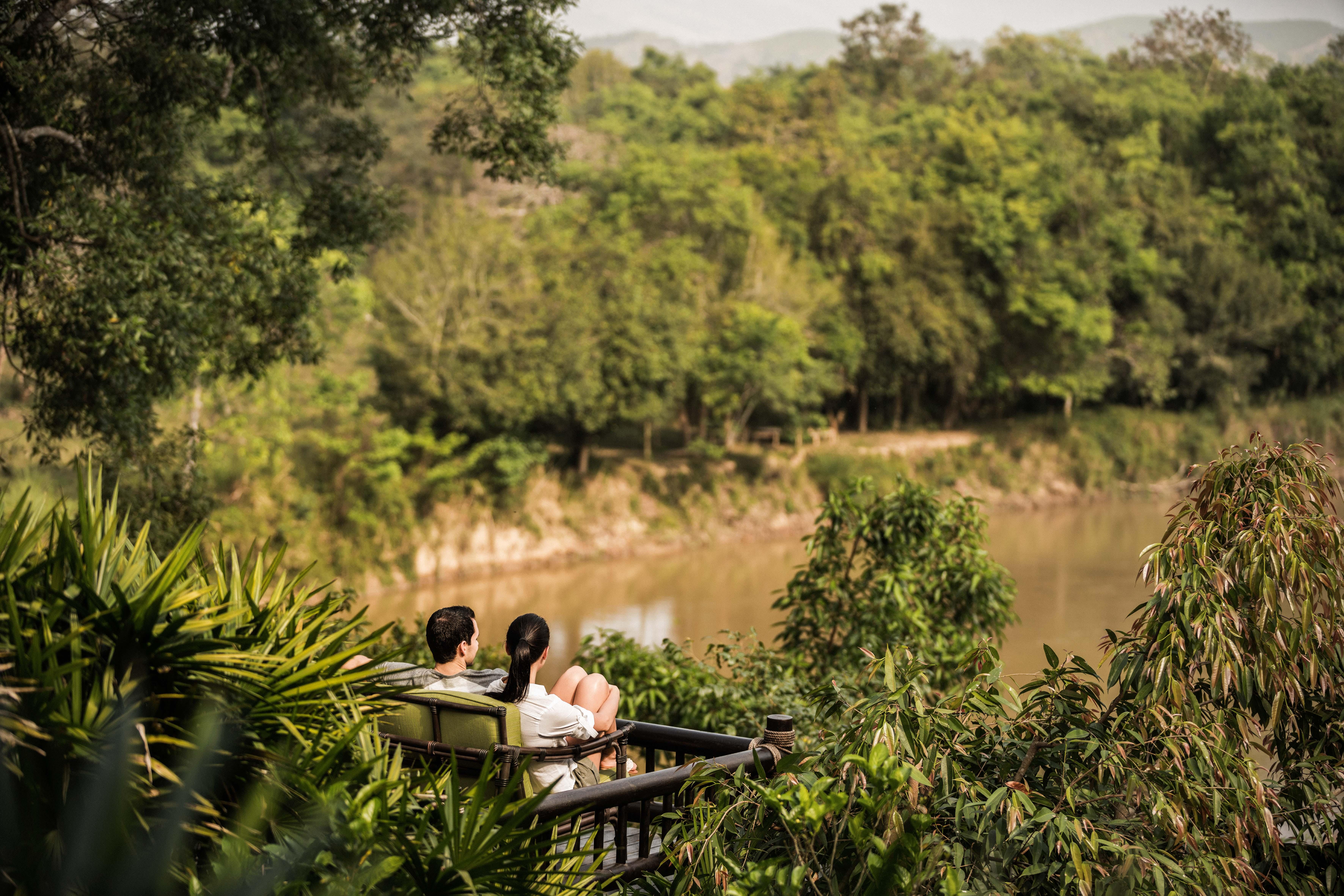 Four Seasons Tented Camp Золотой Треугольник Экстерьер фото