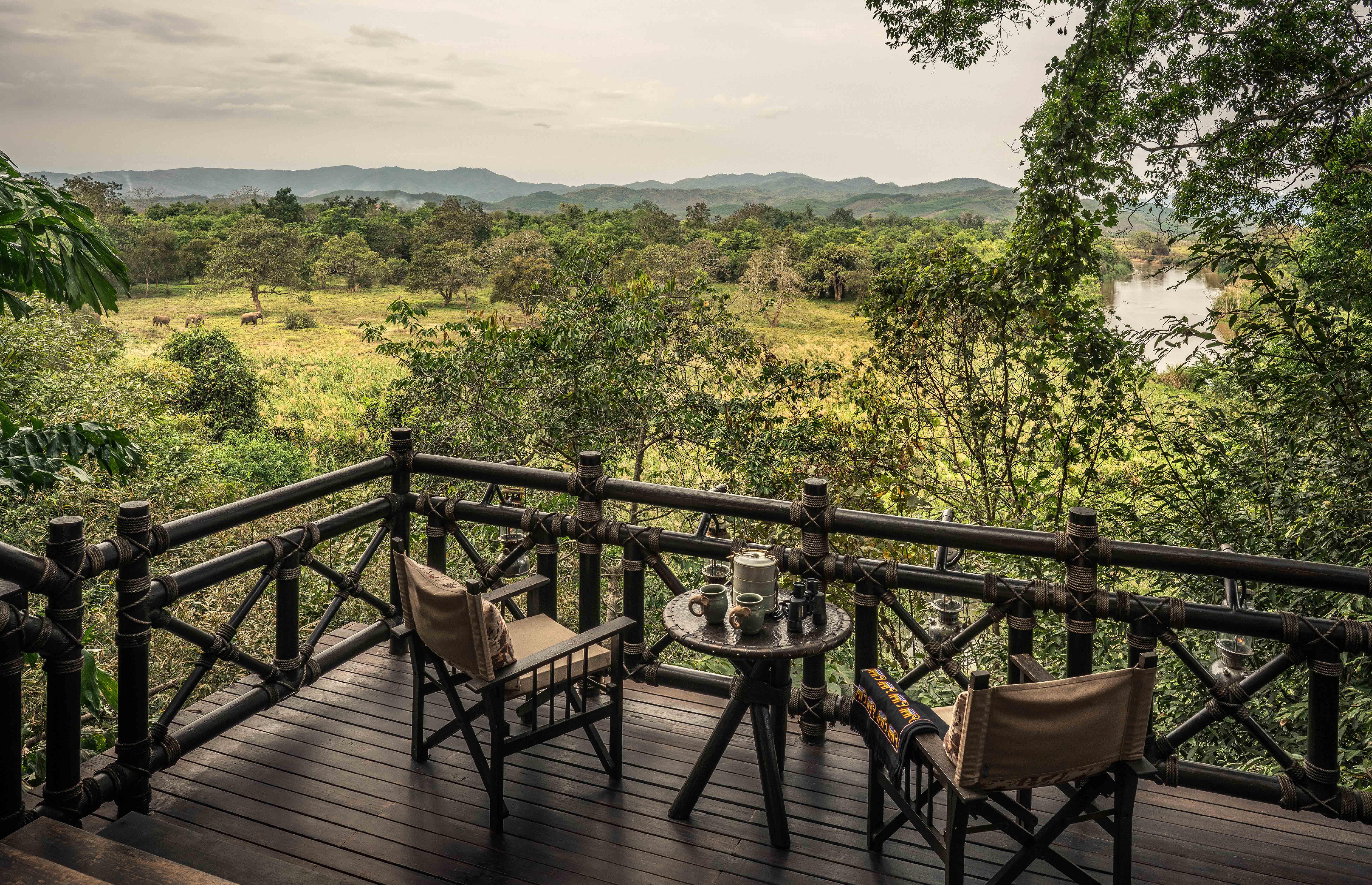 Four Seasons Tented Camp Золотой Треугольник Экстерьер фото