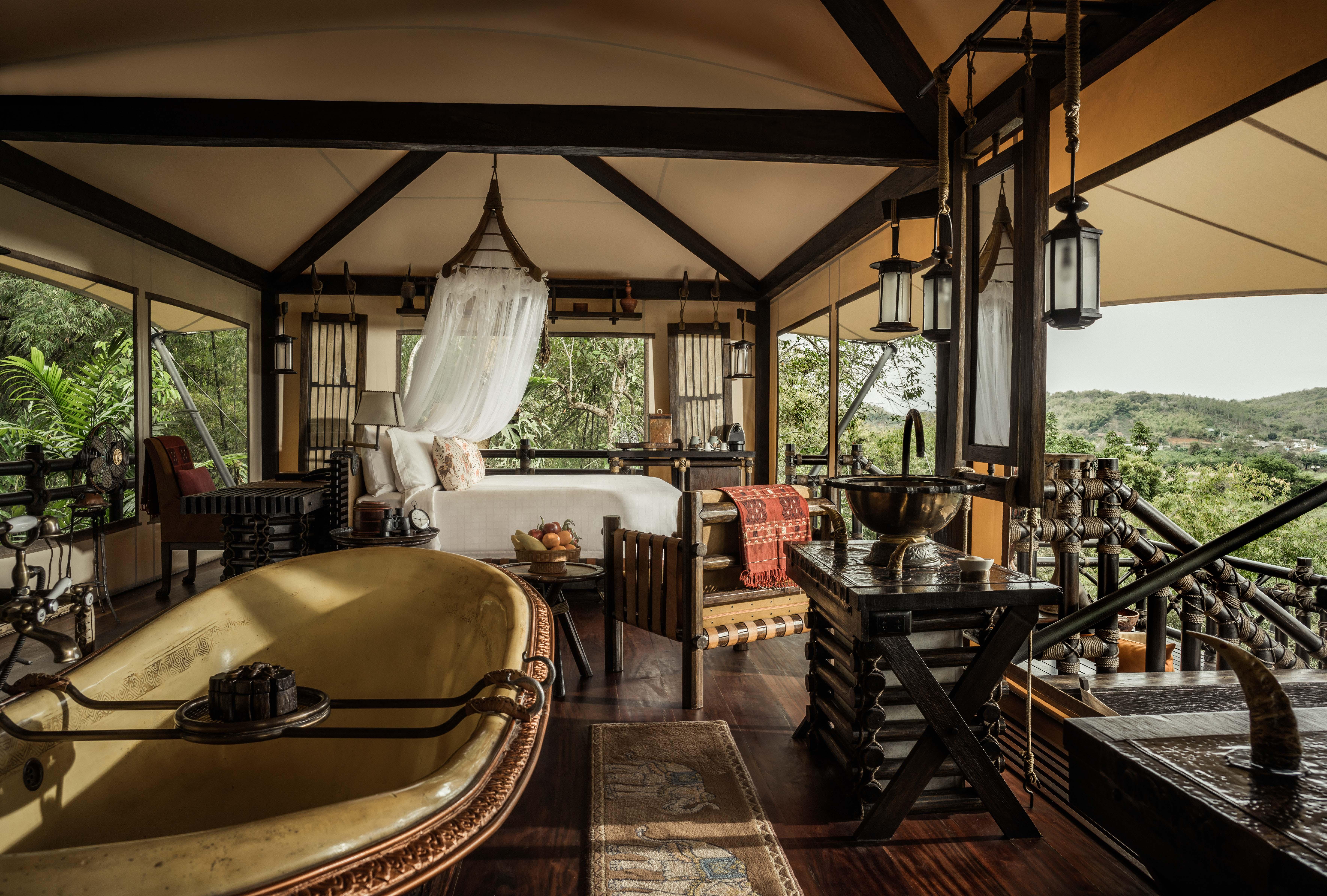 Four Seasons Tented Camp Золотой Треугольник Экстерьер фото